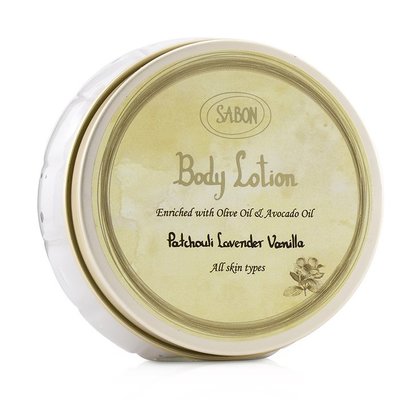Sabon Body Lotion - Patchouli Lavender Vanilla 200ml